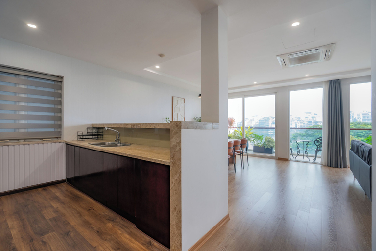Living area 3, Aqua Apartments by XÔI Residences, Tây Hồ
