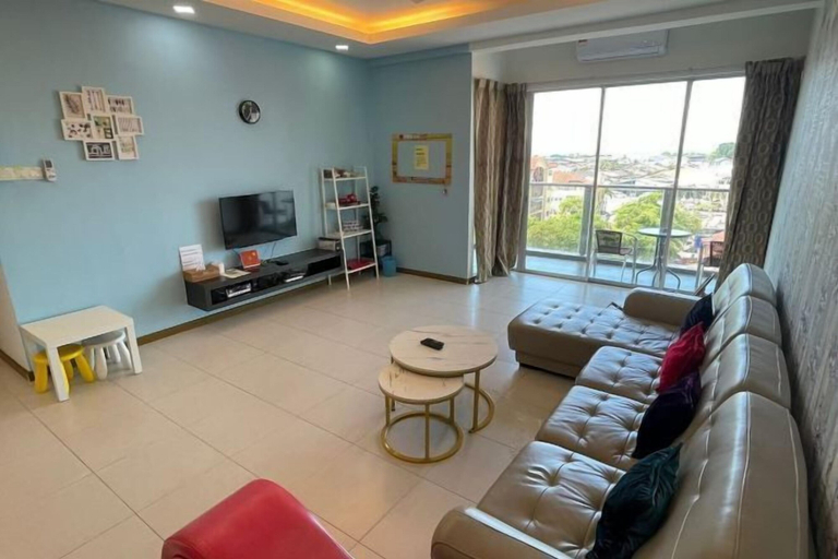 Room 5, Sekinchan Sea View Condo Prime Location Near Redang Beach Cafe Laundry, Sabak Bernam