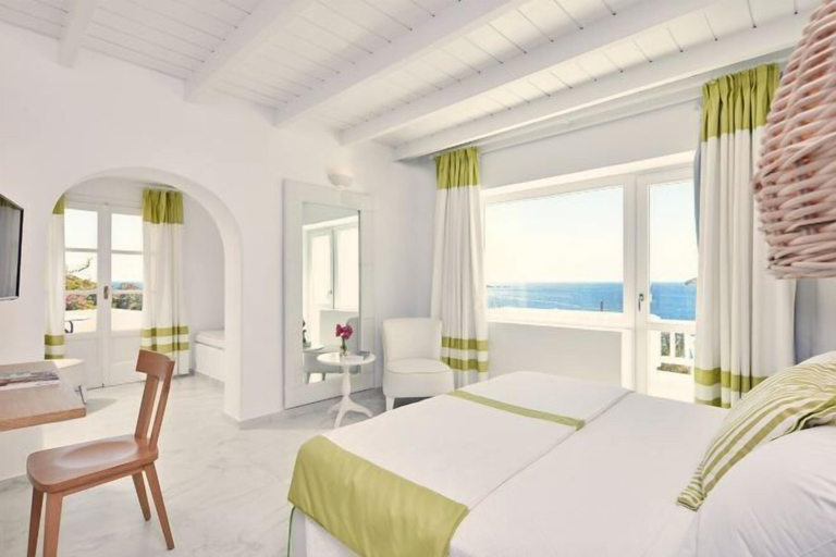Bedroom 3, Archipelagos Hotel - Small Luxury Hotels of the World, South Aegean
