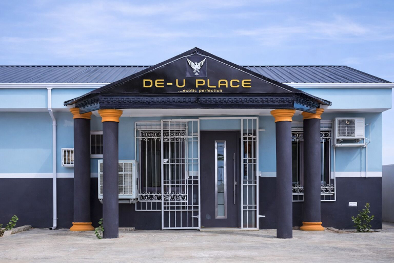 Exterior detail, De-Place Hotel, AbujaMun