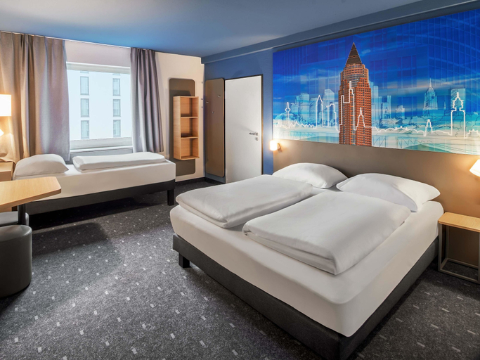Bedroom 4, B&B HOTEL Frankfurt-Messe, Frankfurt am Main