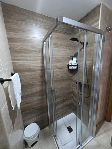 Bathroom 3, Hostal De la Rosa by Parque Warner Madrid, Madrid