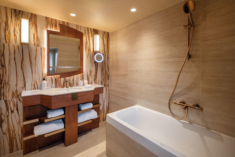 Bathroom 4, Hôtel La Bourdonnais by Inwood Hotels, Paris