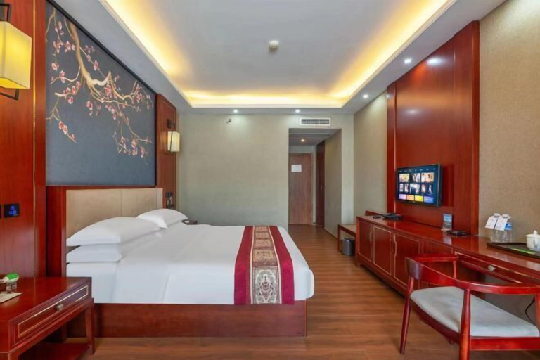 Bedroom 3, Xinfanghua Hotel (Hejian Xinyulou Branch), Cangzhou