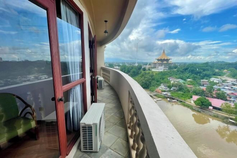 Terrace/patio, Kuching City Center Riverbank Suites With Marvelous River View, Kuching