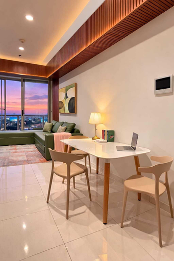 In-room dining 5, Cendana By SanLiving - 3BR - Direct Mall, Jakarta Barat