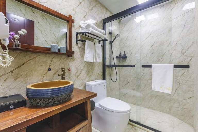 Bathroom, Puyu Mountain Household, Taizhou