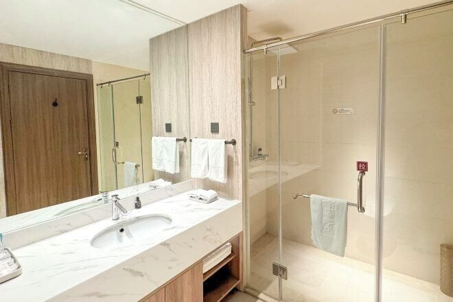 Bathroom 3, Zhigong Zhijia Hotel, Hohhot