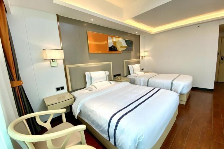 Bedroom 3, Bao Jia Business Hotel, Haikou