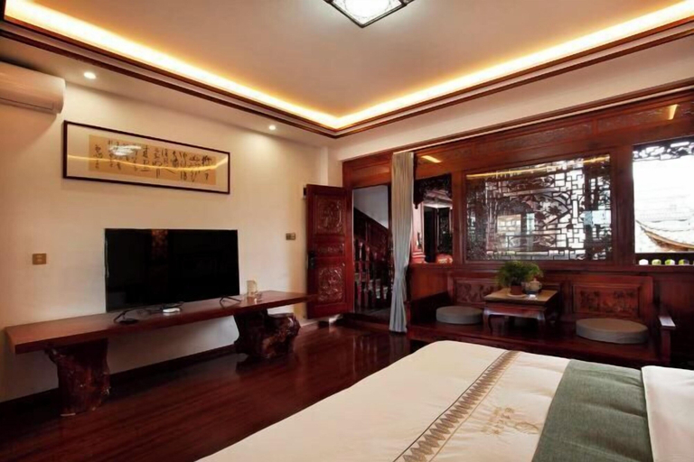 Bedroom 2, Yamingyuan Inn, Dali Bai