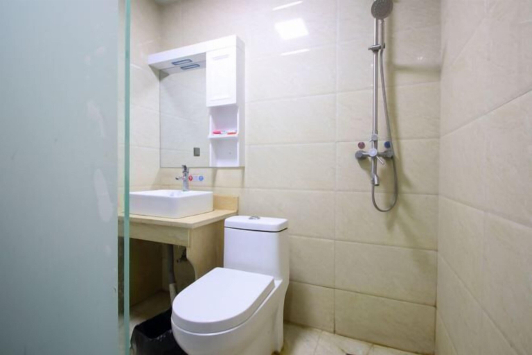 Bathroom 5, Zichen Express Hotel (Santajizhen People's Government Branch), Fuyang