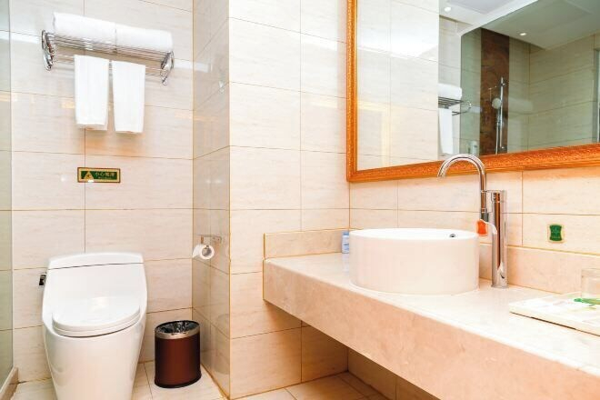 Bathroom 4, Yunxuan Hotel (Linyi Chengxu Mansion), Linyi
