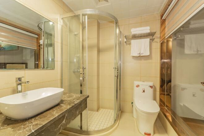 Bathroom 4, Fudu Hotel, Huanggang