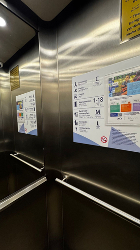 Elevator, HOTEL PERDIZES - Flat Executivo - 1402, São Paulo
