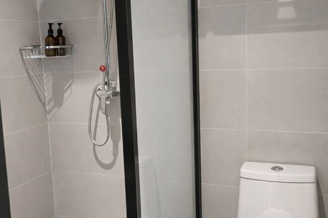 Bathroom 3, Shell Hotel (Chengyang Agricultural University Subway Station), Qingdao