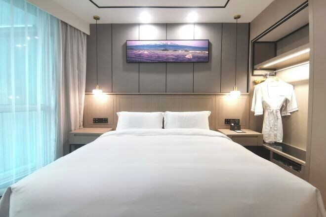 Bedroom 3, Qianmei Hotel, Ganzhou