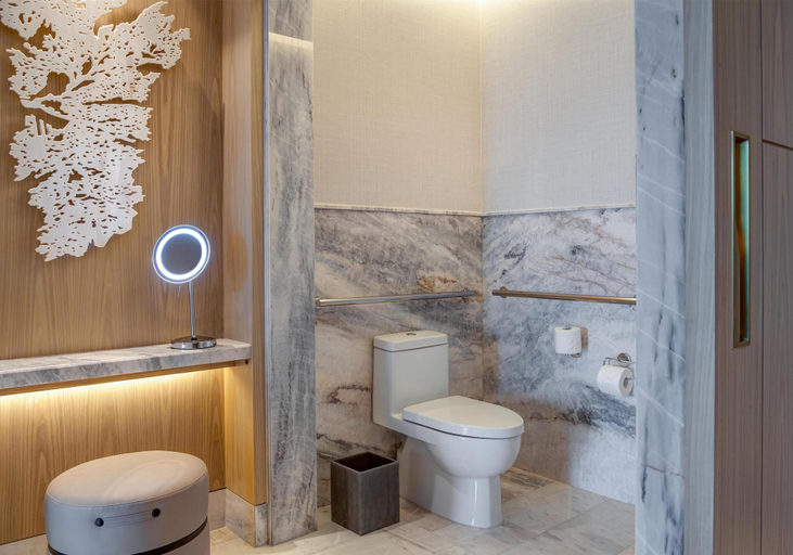 Bathroom 5, Waldorf Astoria Riviera Maya, Benito Juárez