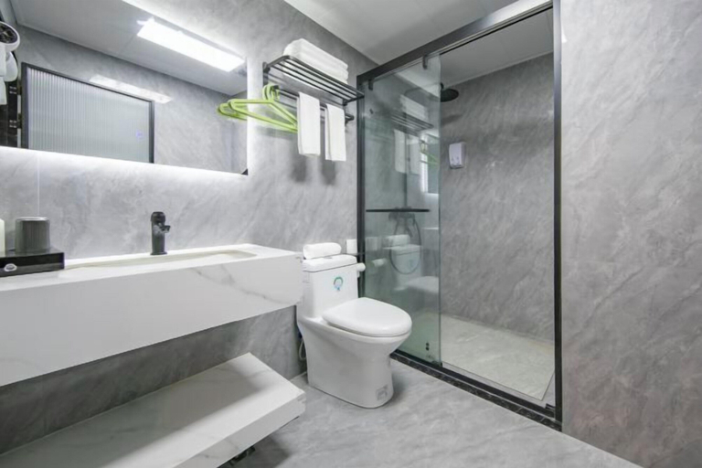 Bathroom 3, Yuelin Hotel, Fuzhou