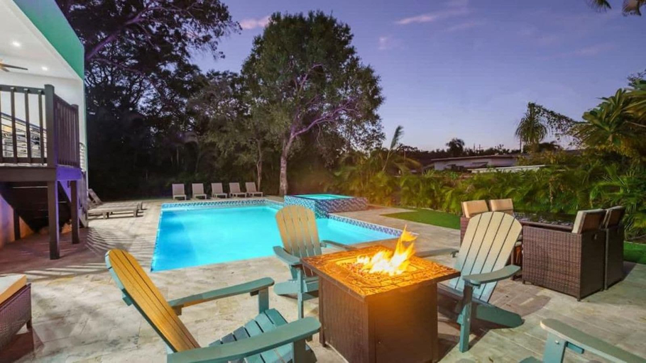Pool 5, Villa Azul Luxe Retreat Heated Pool, Broward
