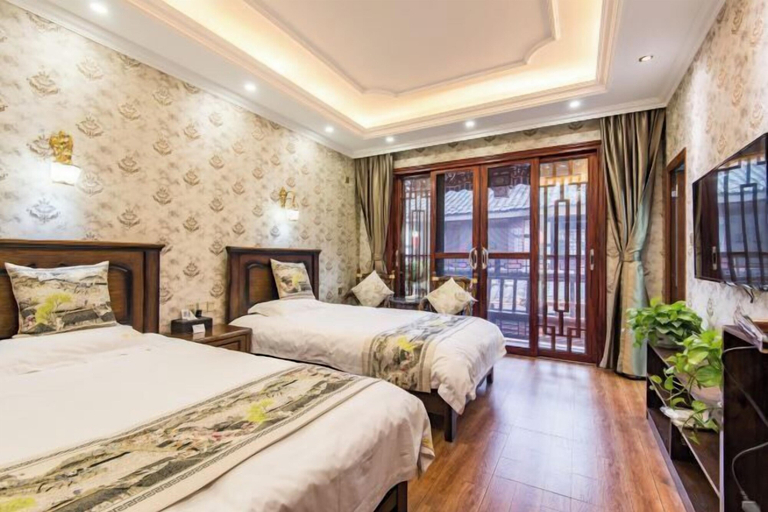 Bedroom 5, Jiezi Ancient Town Old Manor, Chengdu