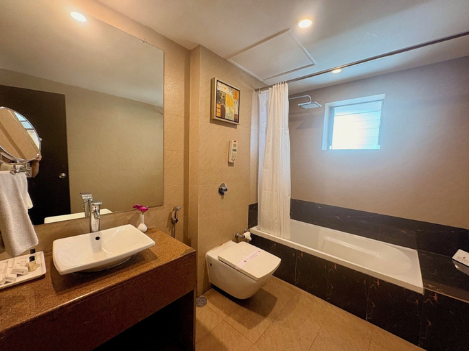 Bathroom 5, Senses Hotel, North 24 Parganas