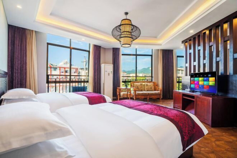 Bedroom 3, Jinggu Yingjiang International Hotel, Pu'er