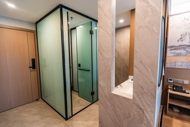 Bathroom 4, Dali Canger Yilong Hotel, Dali Bai