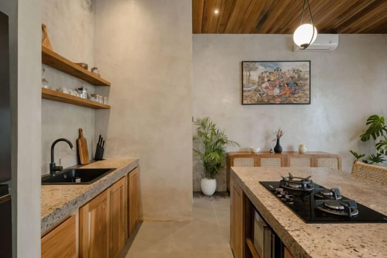 Private kitchen, Serenity Villa Jimbaran, Badung