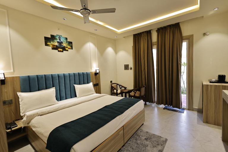 Bedroom 3, Chandrika Green Resorts Near Prem Mandir, Mathura