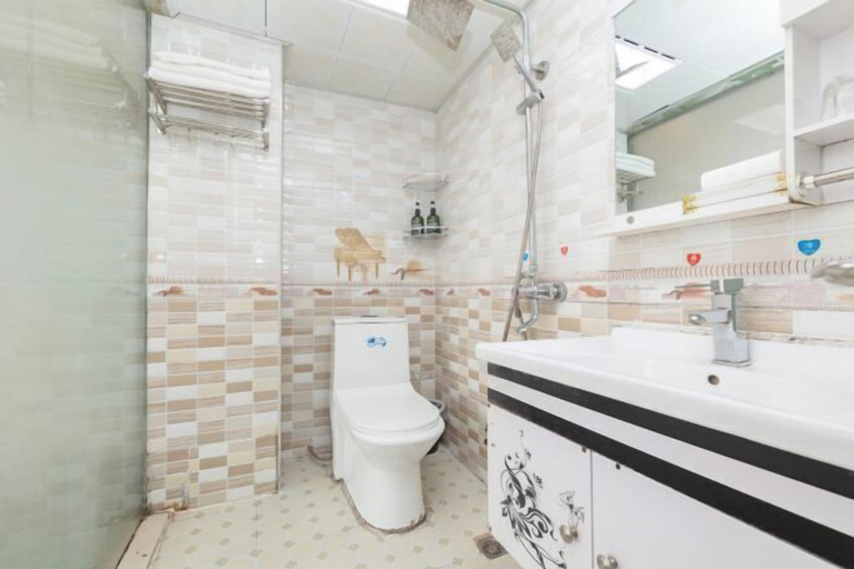 Bathroom 3, Lvtu Riverview Inn, Xiangxi Tujia and Miao