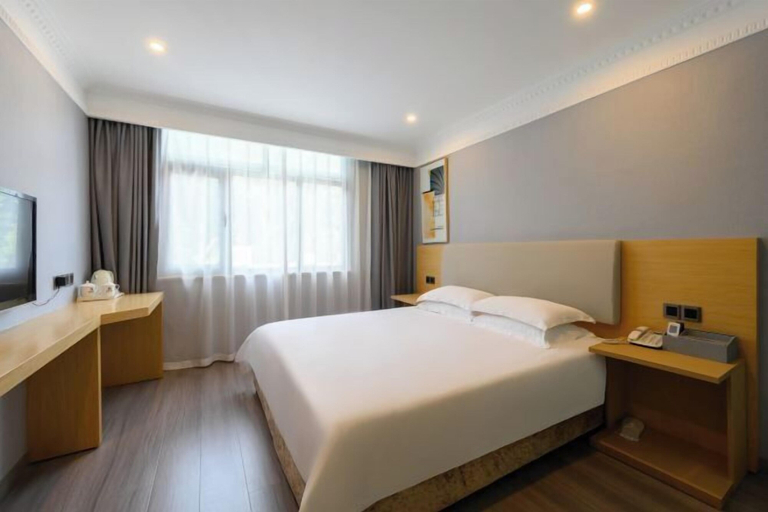 Bedroom 4, Xianggang Hudie Hotel, Anqing