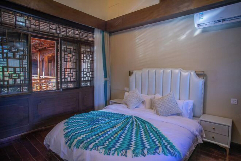 Bedroom, Heqing Cunshi Manor · YouRan Residence, Dali Bai