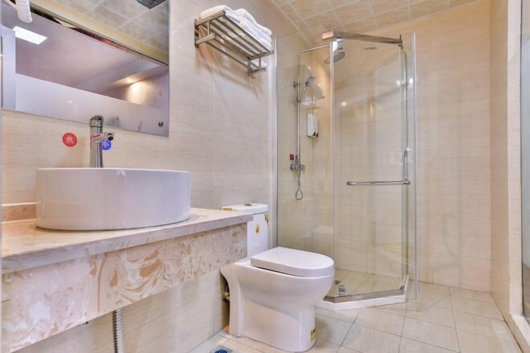 Bathroom 3, Mingcheng Home Business Hotel, Hefei