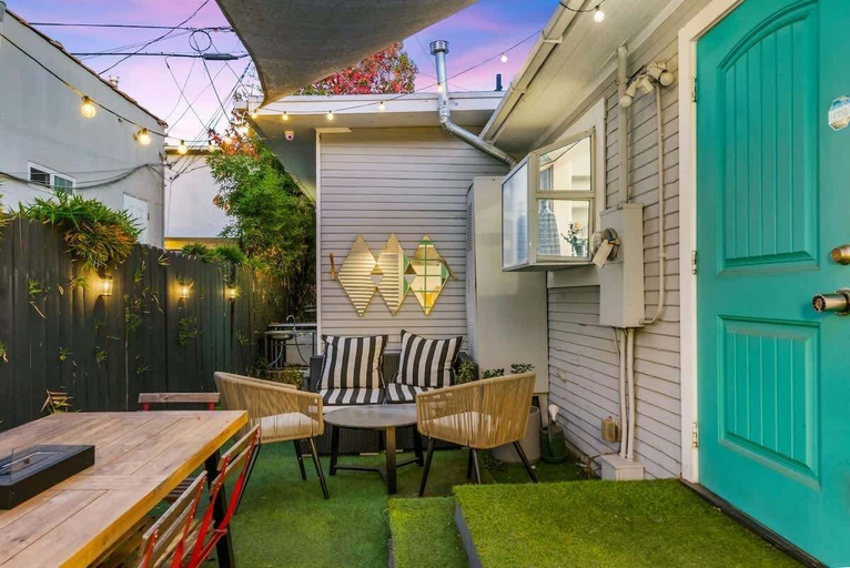 Outdoor dining 2, Stunning West Hollywood Home, Los Angeles