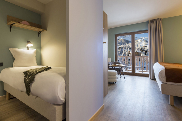 Room 3, SOWELL HÔTELS L'Alpe Blanche, Hautes-Alpes
