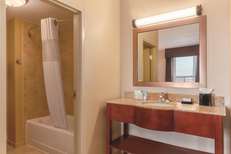 Bathroom 3, Hampton Inn by Hilton Edmonton/South, Alberta, Canada, Division No. 11