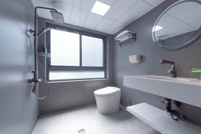 Bathroom 4, Xiaoxi Hostel, Zhangjiajie