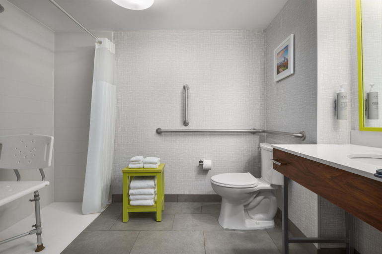 Bathroom 4, Hampton Inn & Suites Charlotte-Arrowood Rd., Mecklenburg