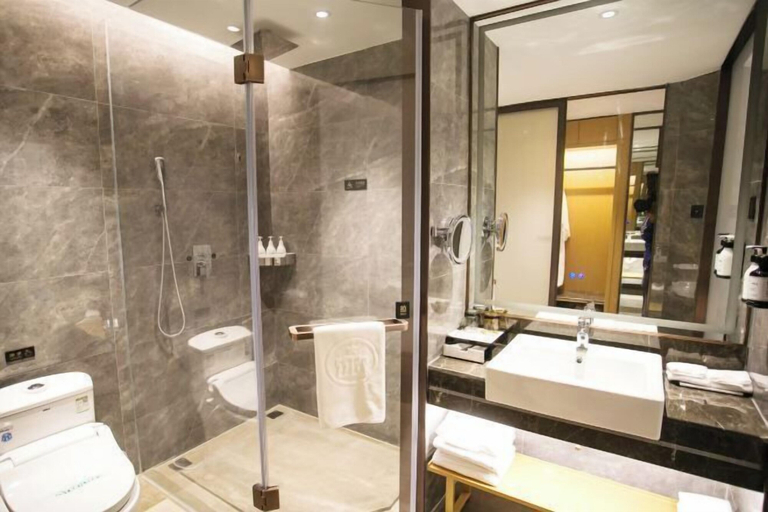Bathroom 4, Pingdingshan Runzeyuan Shenma Hotel, Pingdingshan