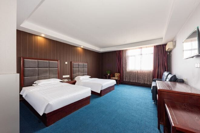 Bedroom 4, Hello Light Hotel (Wuhan Hankou North Road Branch), Wuhan