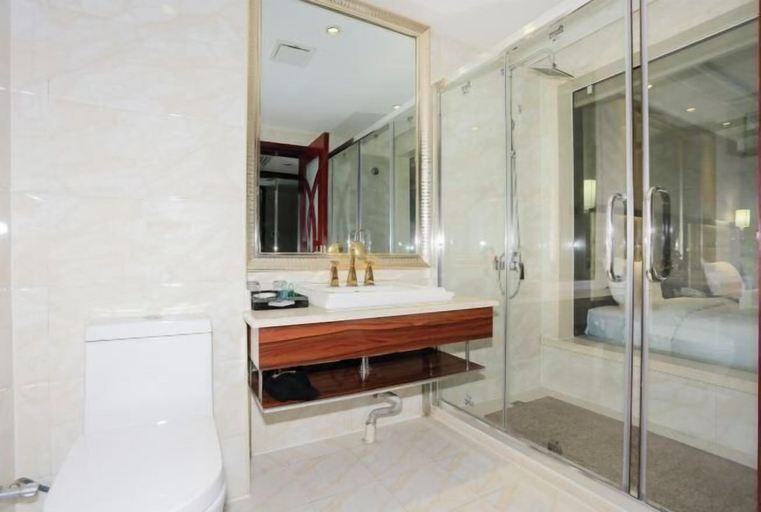 Bathroom 4, Xiaolajiao Hotel (Zhangye Jinzuo), Zhangye