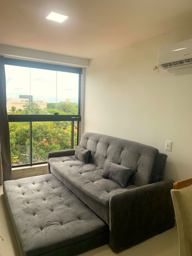 Living area 3, Dutra Ocean Flat By DayByDay, João Pessoa
