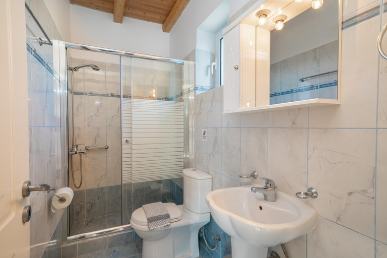 Bathroom 3, Villa Mounda Poseidon, Sea View Villa with pool, Ionian Islands