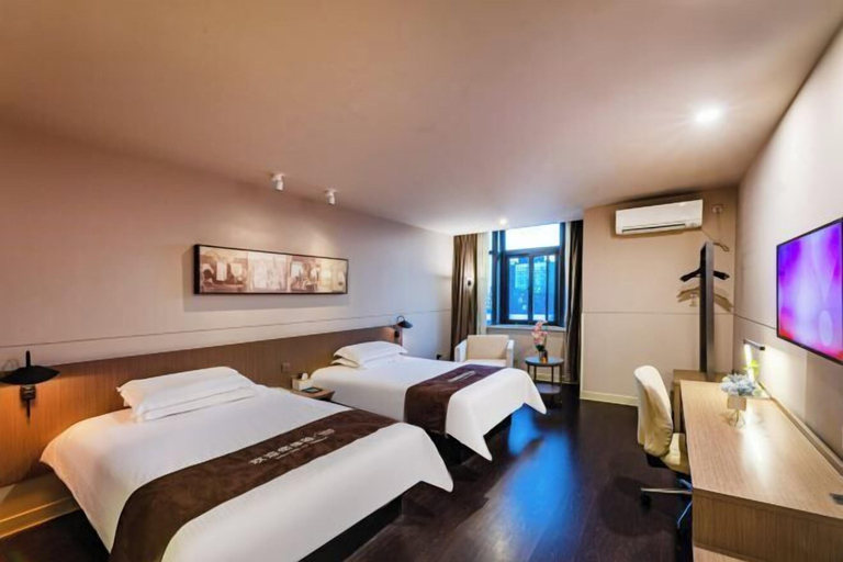 Bedroom 3, Jinjiang Inn Select Suzhou Shengze Sunhuxilu Hotel, Suzhou