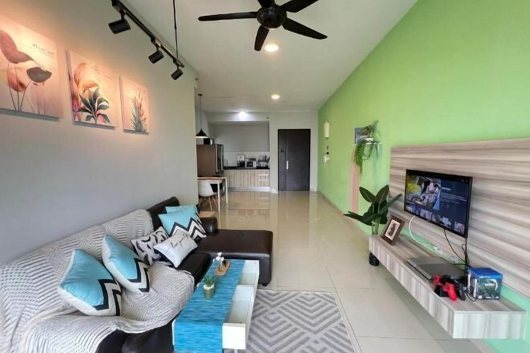 Room 3, RiverView 8Pax 3Br in KBtown PS4, Netflix A-1-2, Kota Bharu