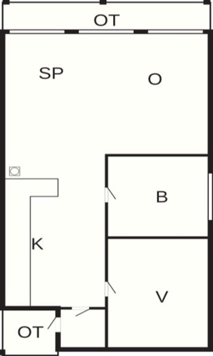 Floor plan 3, Karrebaeksminde Fjordhouses, Næstved