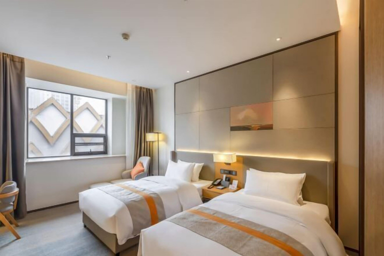 Bedroom 3, Pingdingshan Runzeyuan Shenma Hotel, Pingdingshan