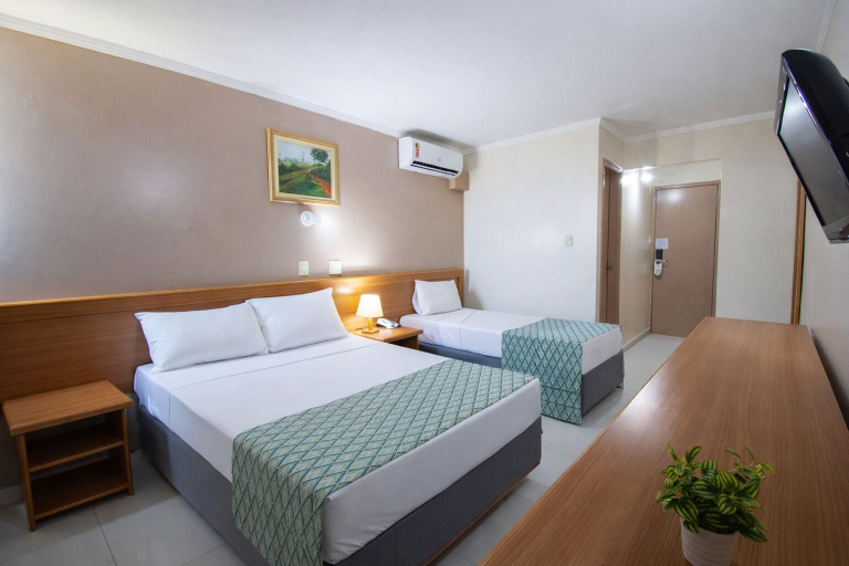 Bedroom 4, Hotel Dan Inn Express Ribeirão Preto by Nacional Inn, Ribeirao Preto