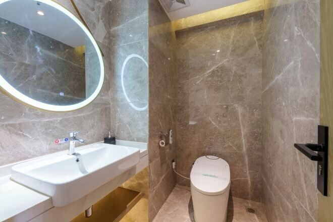 Bathroom 4, Xijian Hotel, Baoji