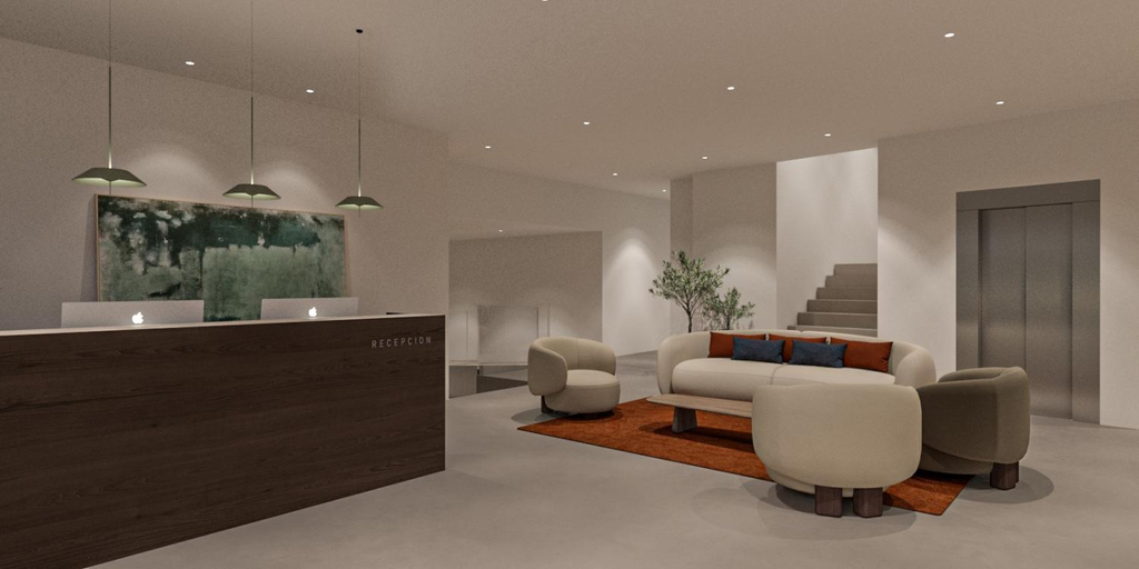 Lobby 3, Hotel La Palloza, Lugo